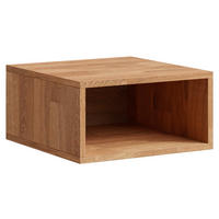 NACHTKÄSTCHEN in massiv Eiche Eichefarben  - Eichefarben, Natur, Holz (40/20/40cm) - Linea Natura