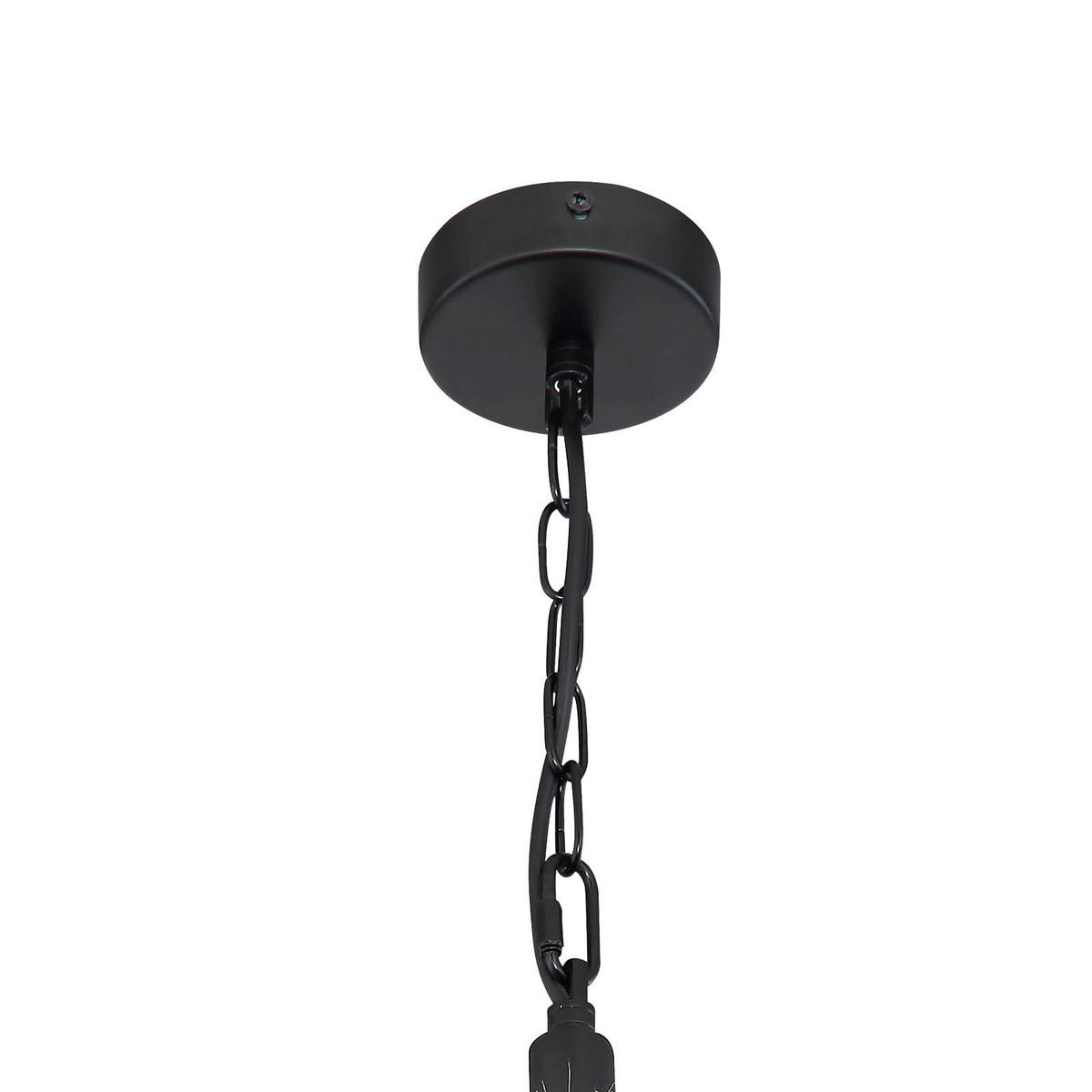 HÄNGELEUCHTE 35/140 cm    - Schwarz/Braun, Natur, Naturmaterialien/Metall (35/140cm) - Globo