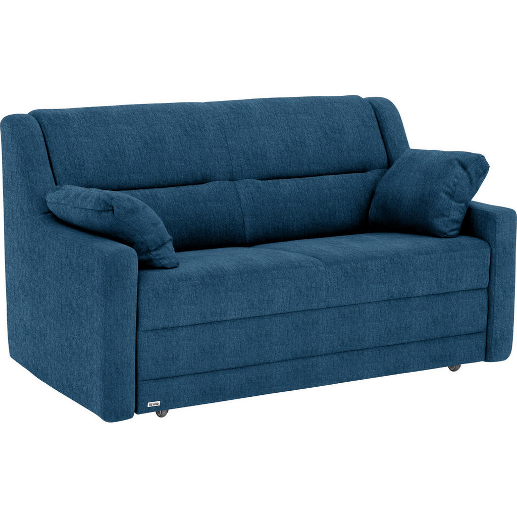 Thumbnail - Sedda Schlafsofa, Petrol, Textil, Uni, 2-Sitzer, 152x88x91 cm, Austria Gütezeichen, AZO-frei, Lederauswahl, Stoffauswahl...
