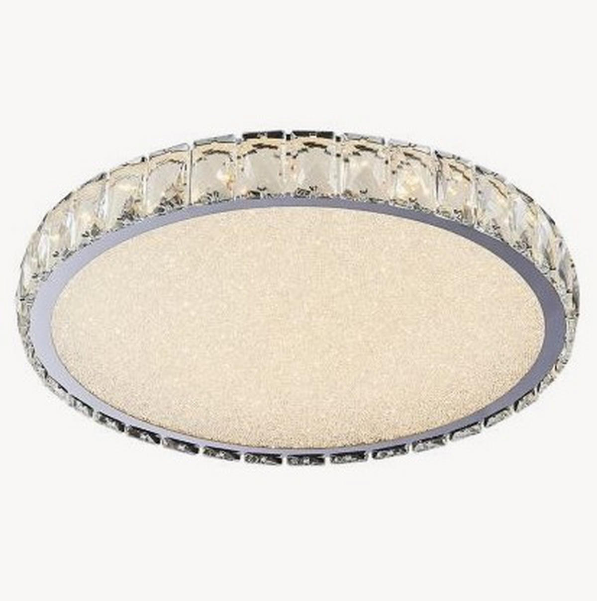 Plafonieră Cu Led   40 cm   - culoare crom, Basics, metal (40cm)