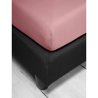 SPANNBETTTUCH Jersey  - Rosa, KONVENTIONELL, Textil (140-160/200cm) - Irisette