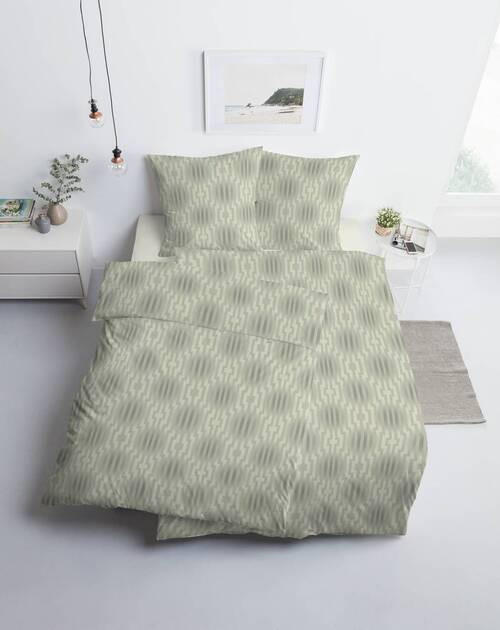 BETTWÄSCHE 155/220 cm Atelier Makosatin  - Grün, Design, Textil (155/220cm) - Estella