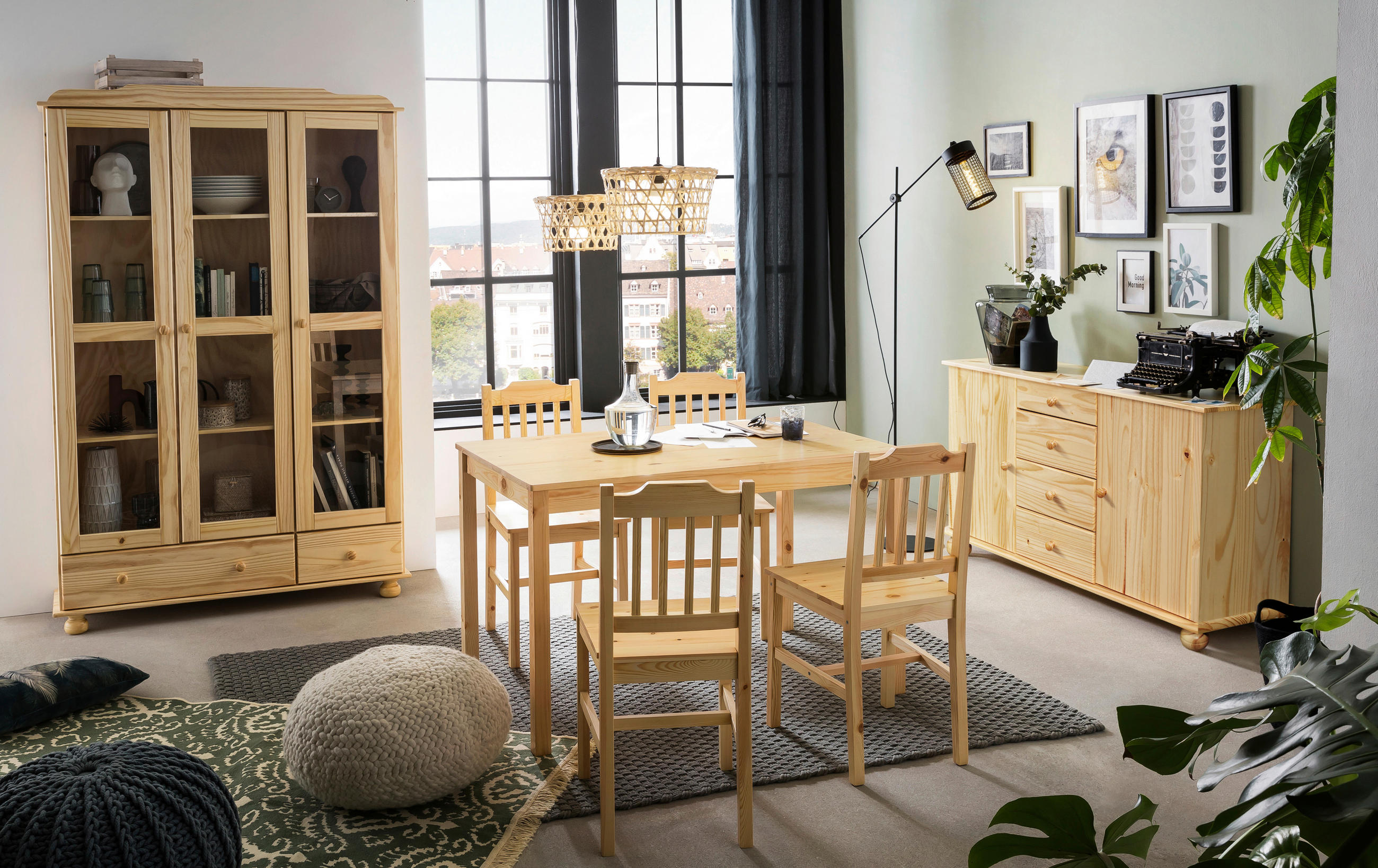 KOMMODE  in 119/81/38 cm  - Naturfarben, Natur, Holz (119/81/38cm) - Livetastic