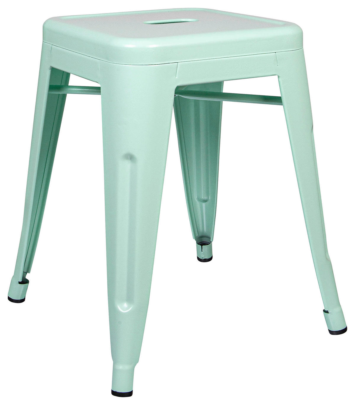 HOCKER Pastellgrün  - Pastellgrün, Basics, Metall (39/46/39cm) - MID.YOU