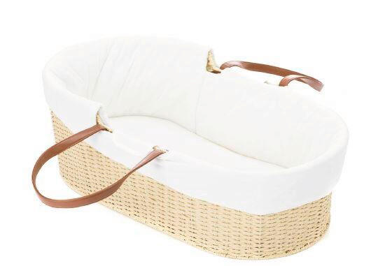 KOŠARA ZA DOJENČKA         88/30/48 cm   naravne barve, bela  - bela/naravne barve, Trend, papir/tekstil (88/30/48cm) - Fillikid