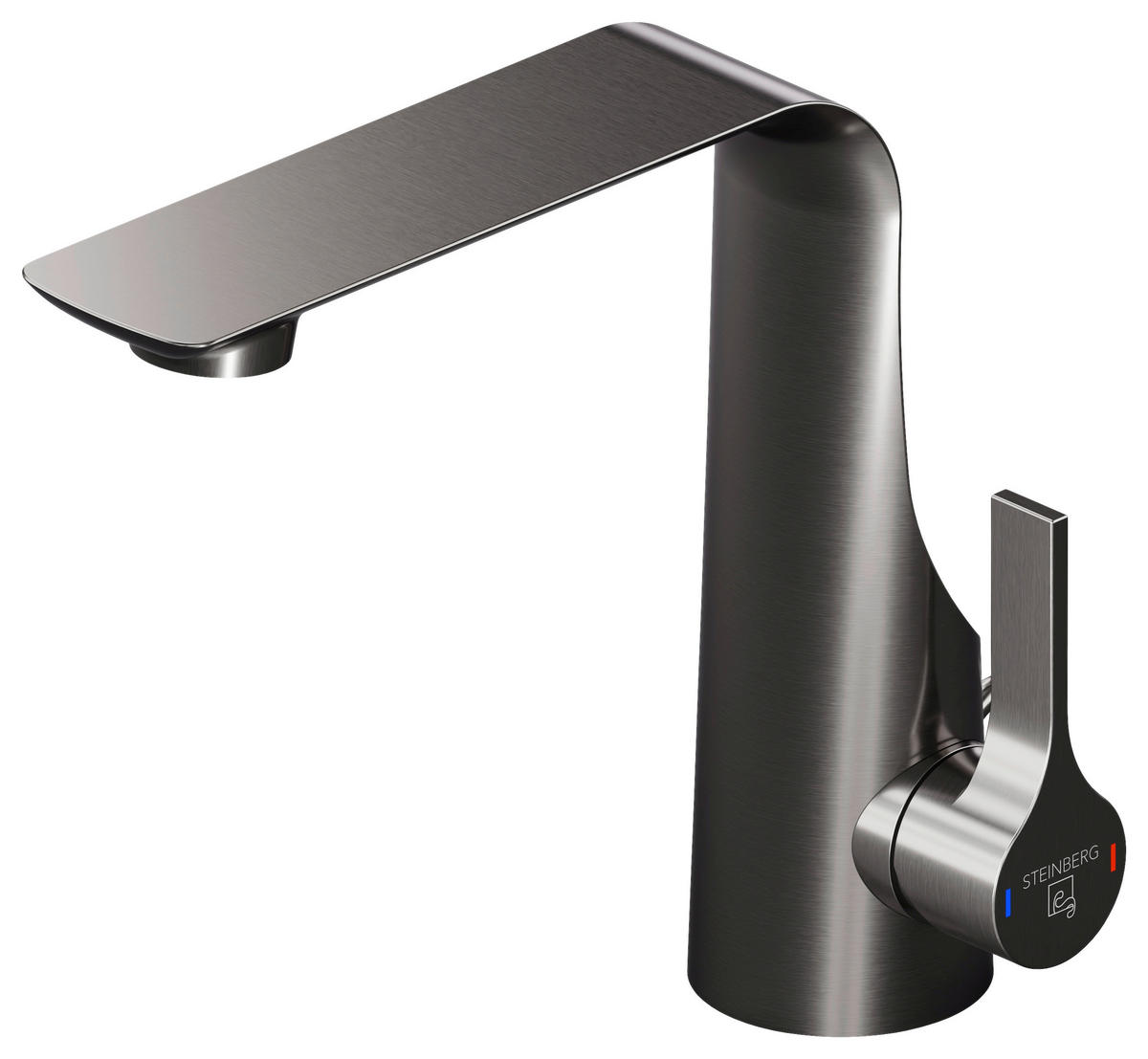 WASCHTISCHARMATUR 290 1000 BGM  - Dunkelgrau, MODERN, Metall (5,2/18,5/20,5cm)