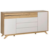 SIDEBOARD 180/93/40 cm  - Kaschmir/Eichefarben, KONVENTIONELL, Holz/Holzwerkstoff (180/93/40cm) - Xora