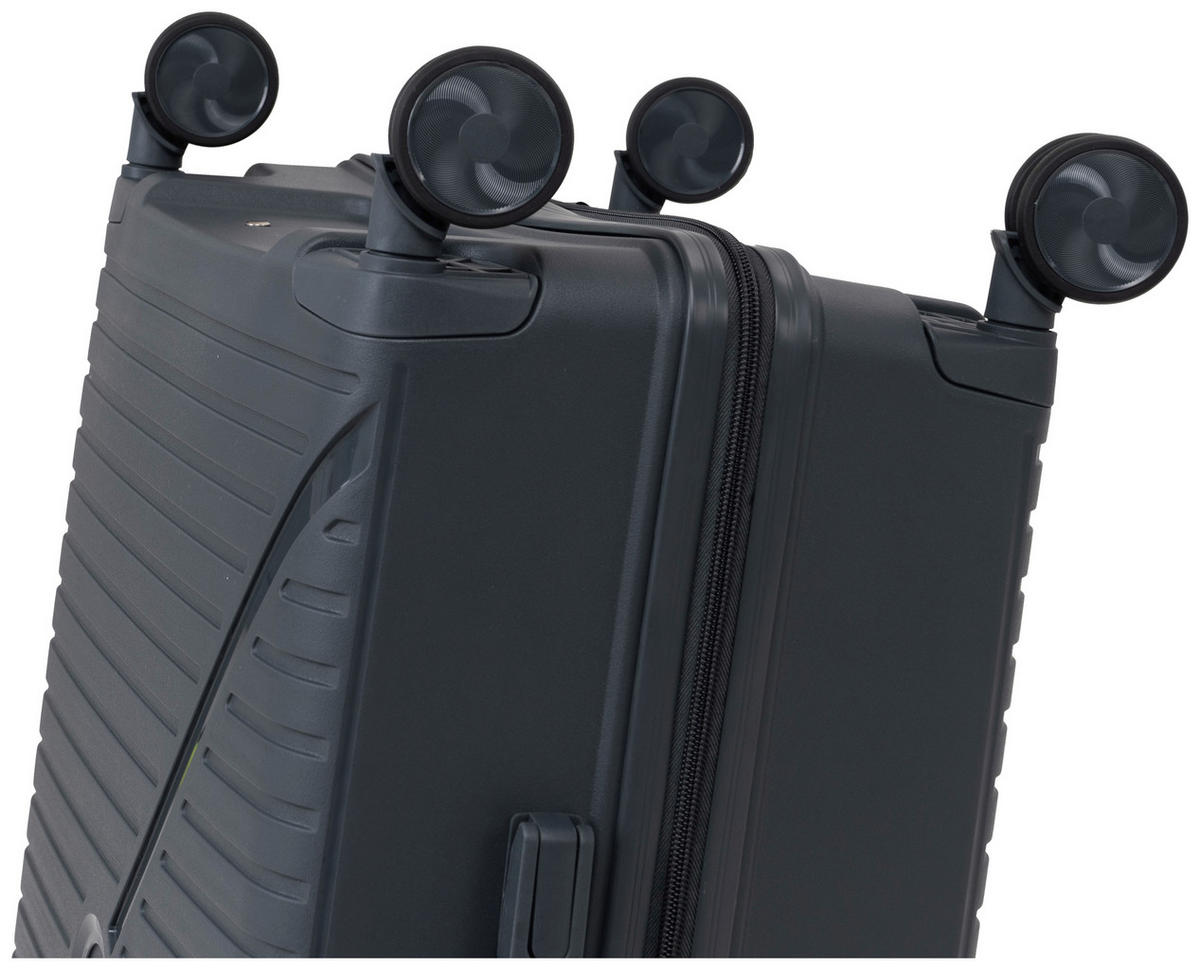 REISEKOFFER Dunkelgrau  - Dunkelgrau, Design, Textil (50/76/32cm) - Schneiders