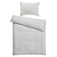 BETTWÄSCHESET Jersey 160/210 cm  50 cm/70 cm  - Silberfarben, Basics, Textil (160/210cm) - Novel