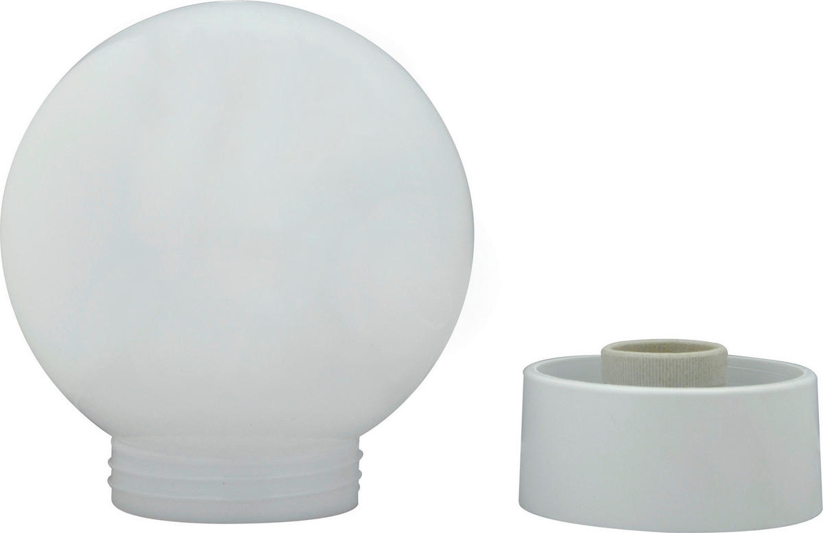 BADEZIMMER-WANDLEUCHTE 15/18 cm   - Weiß, Basics, Kunststoff (15/18cm)