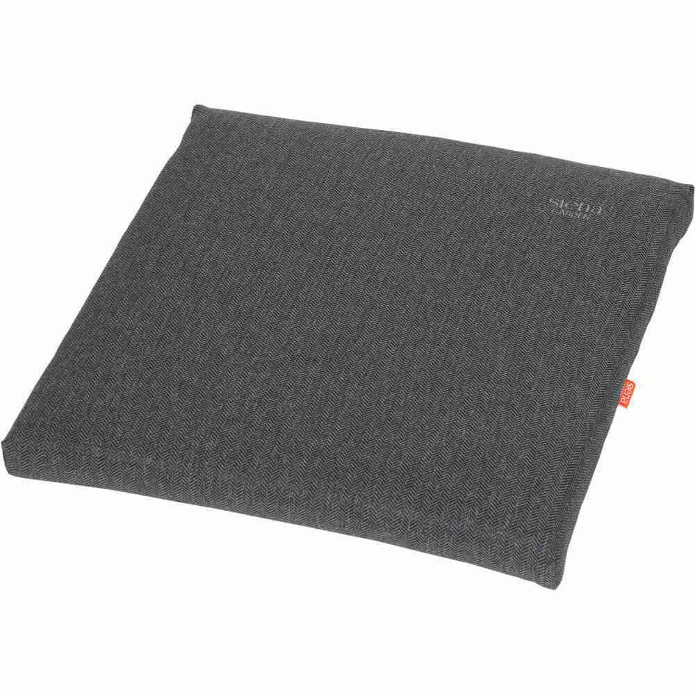 GARTENHOCKERAUFLAGE  - Anthrazit, Basics, Textil (48/5/48cm) - Siena Garden