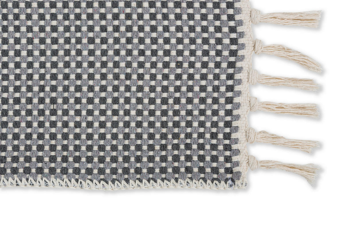 WEBTEPPICH 120/180 cm Cottage Grau  - Grau, Design, Textil (120/180cm) - Schöner Wohnen
