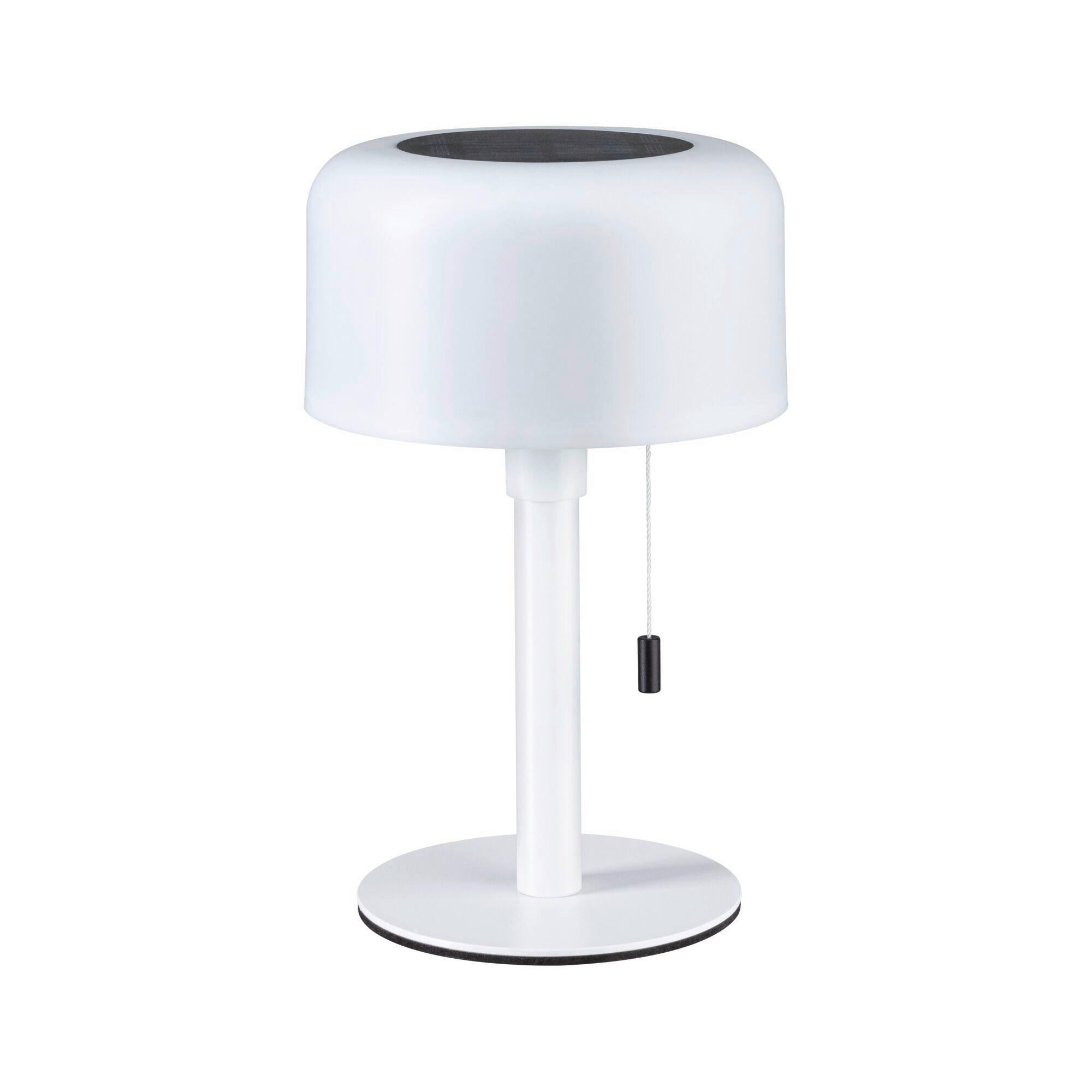SOLARLEUCHTE Bartja 14,8/24,0 cm   - Weiß, Basics, Kunststoff/Metall (14,8/24,0cm) - Paulmann