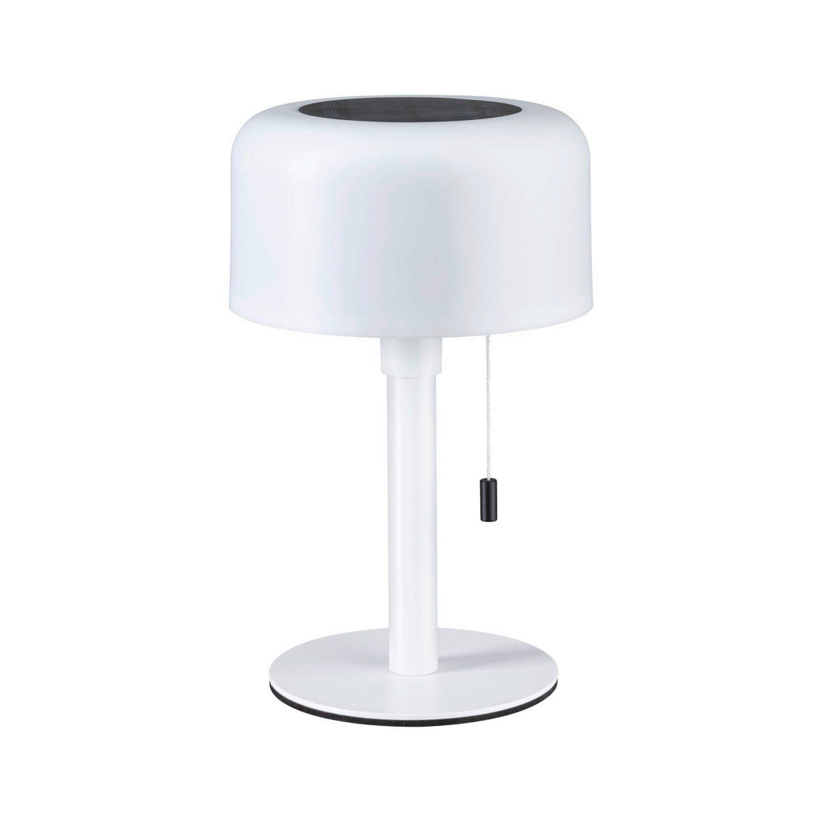SOLARLEUCHTE Bartja 14,8/24,0 cm   - Weiß, Basics, Kunststoff/Metall (14,8/24,0cm) - Paulmann