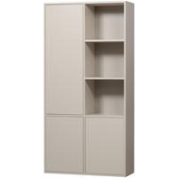 MEHRZWECKSCHRANK 108/215/40 cm  in Grau  - Grau, Design, Holz (108/215/40cm) - Livetastic