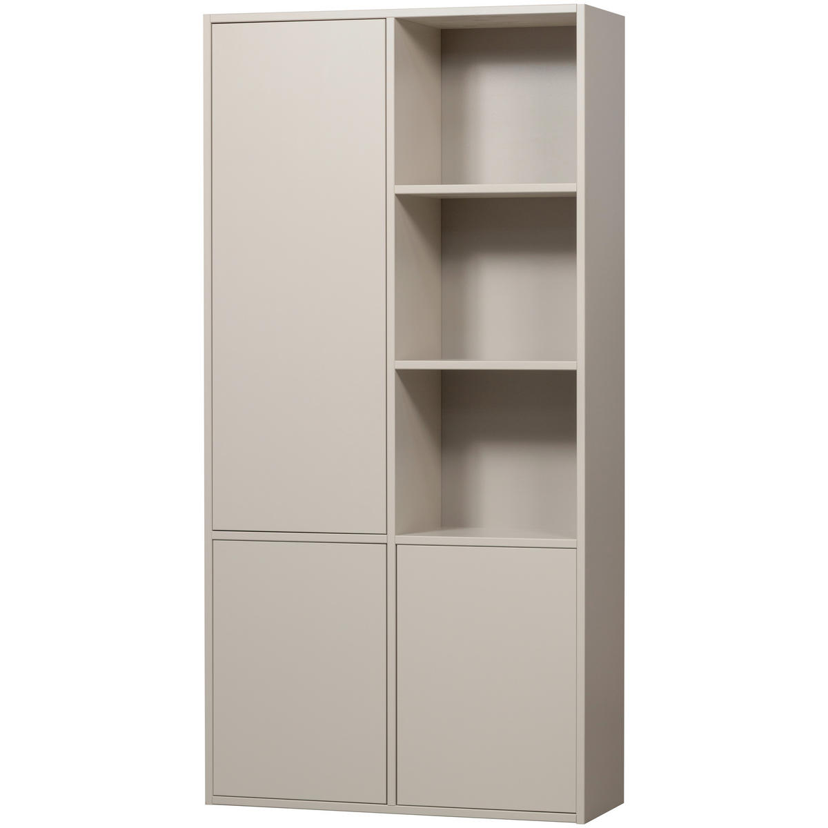 MEHRZWECKSCHRANK 108/215/40 cm  in Grau  - Grau, Design, Holz (108/215/40cm) - Livetastic