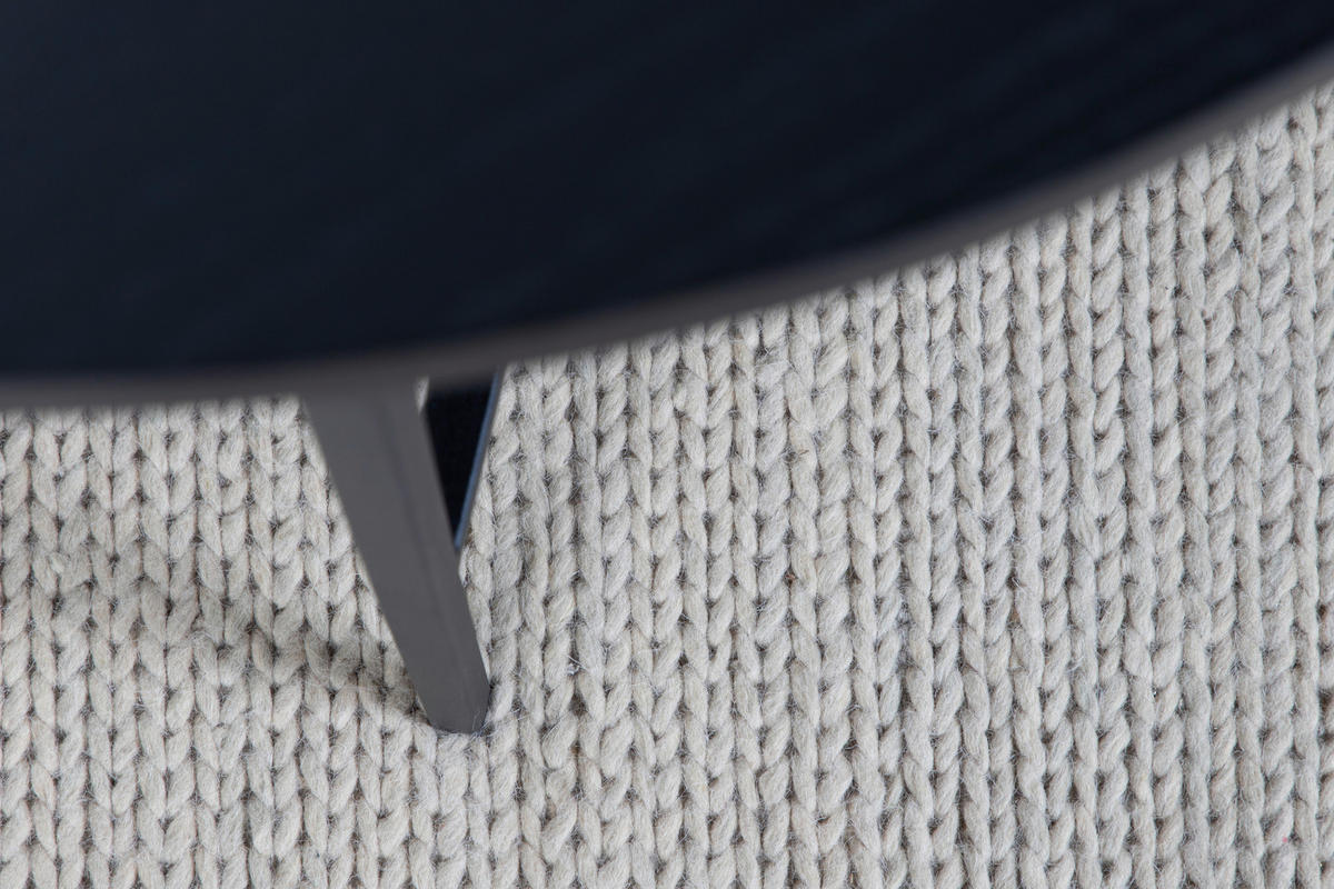 FLACHWEBETEPPICH 160/230 cm Weiß  - Weiß, LIFESTYLE, Textil (160/230cm) - P & B