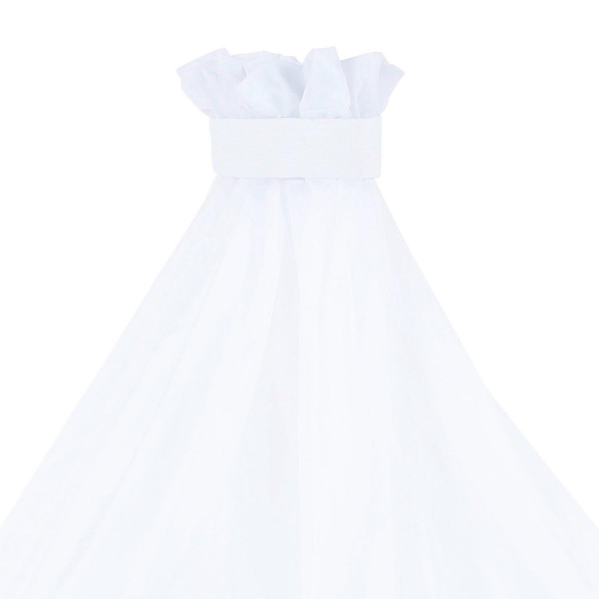 MOSKITONETZ  - Weiß, Basics, Textil (310/160/0,1cm) - Babybay