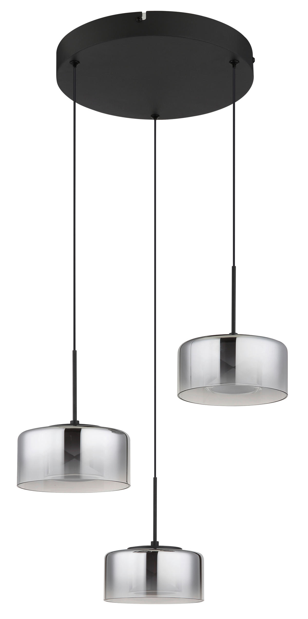 HÄNGELEUCHTE 40/150 cm  - Klar/Opal, Design, Glas/Kunststoff (40/150cm) - Collet's Monde