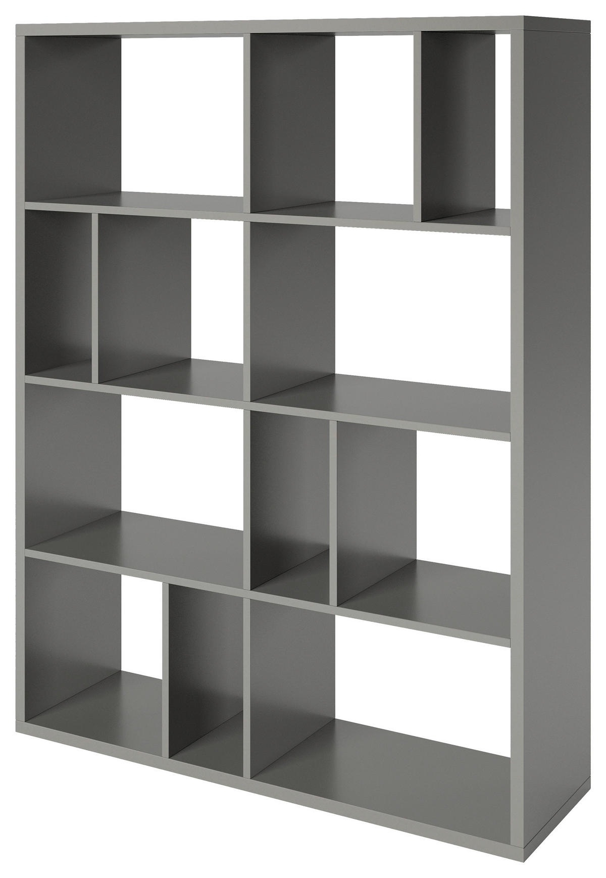 REGAL Grau  - Grau, Basics, Holzwerkstoff (113/147/34cm) - MID.YOU