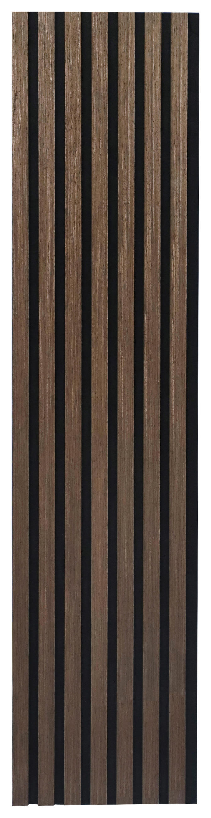AKUSTIKPANEEL Echtholz, Nachbildung 30,5/132,5/2,1 cm 4 Stück  - Schwarz/Grau, Trend, Holz/Holzwerkstoff (30,5/132,5/2,1cm) - Boxxx
