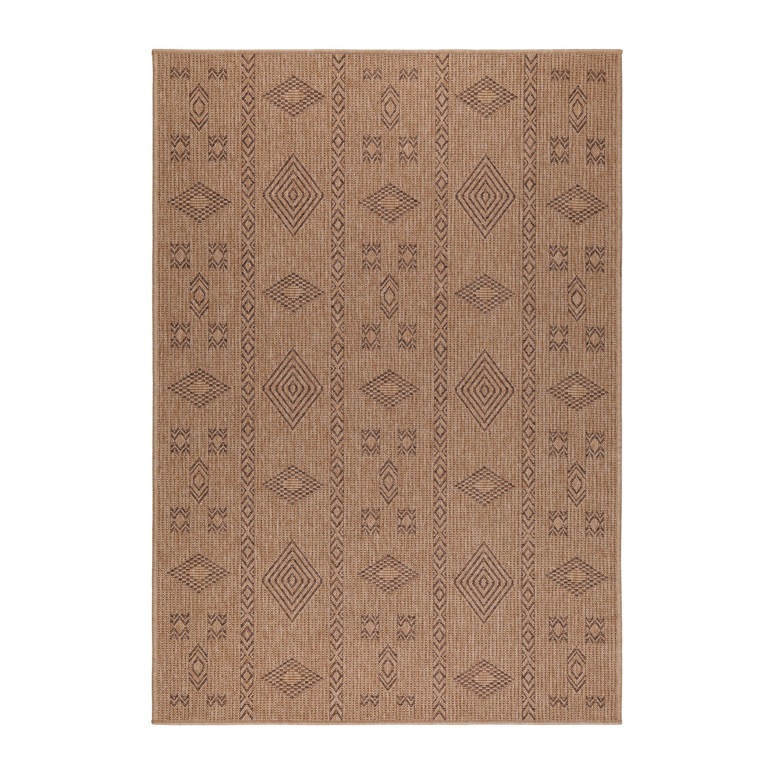 UTOMHUSMATTA 80/150 cm Dhaka  - beige, Basics, textil (80/150cm) - Novel