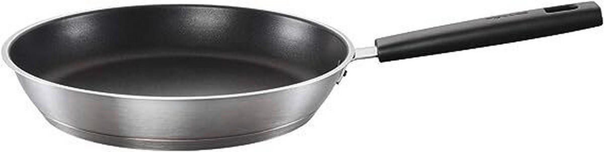 PONEV ZA PRAŽENJE 28 cm  - barve nerjavečega jekla, Basics, kovina (28cm) - Fiskars