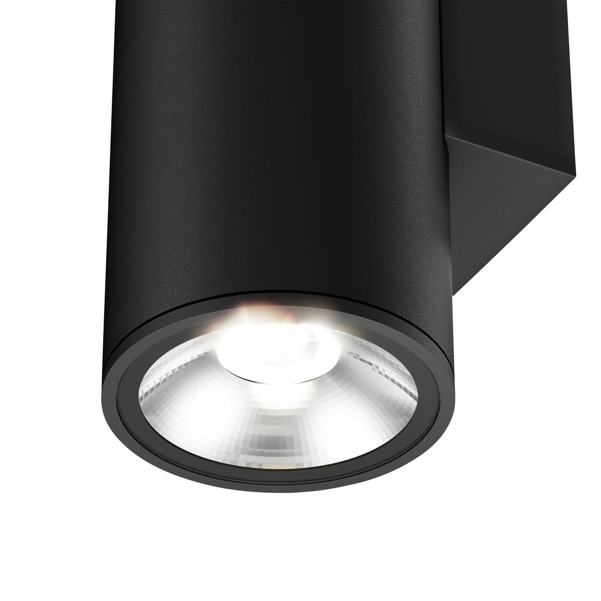 AUßENWANDLEUCHTE - Graphitfarben, Basics, Glas/Metall (11,7/24/9cm) - MAYTONI