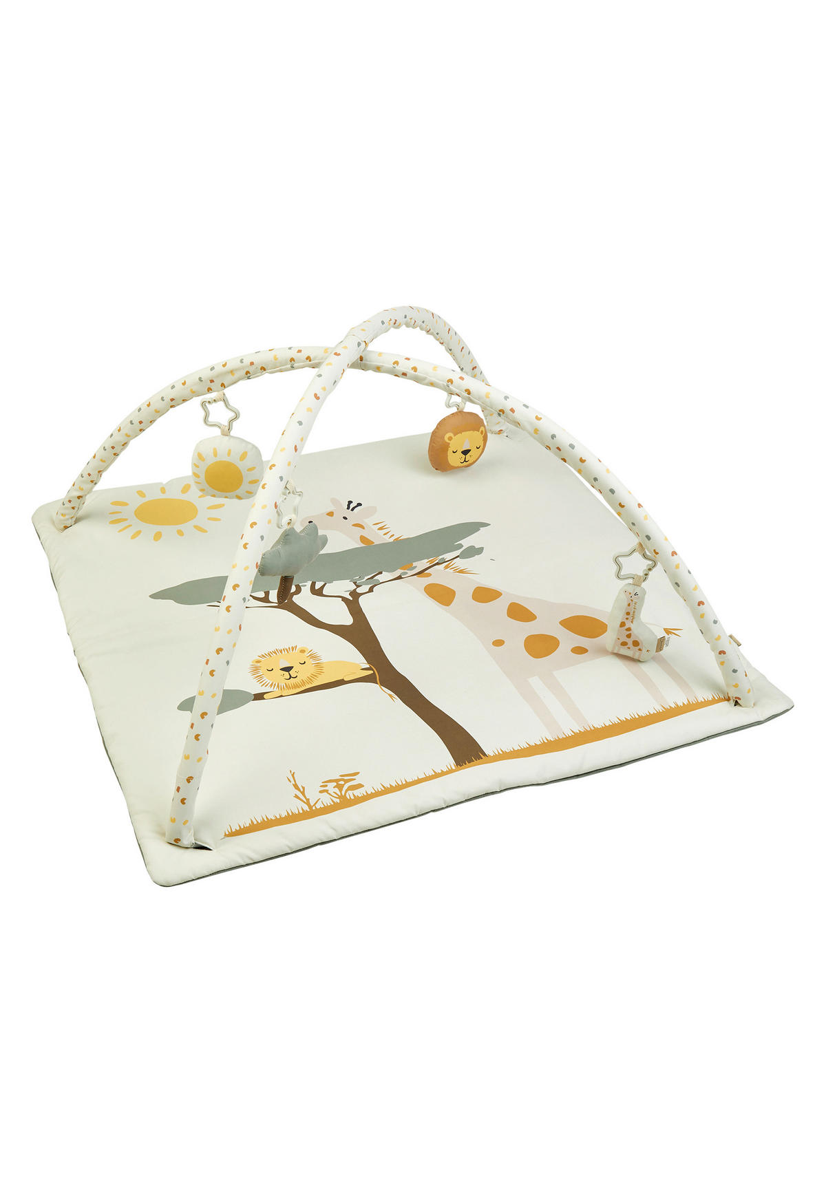 SPIELBOGEN Safari  - Ecru, Basics, Textil (80/80/3cm) - Sterntaler