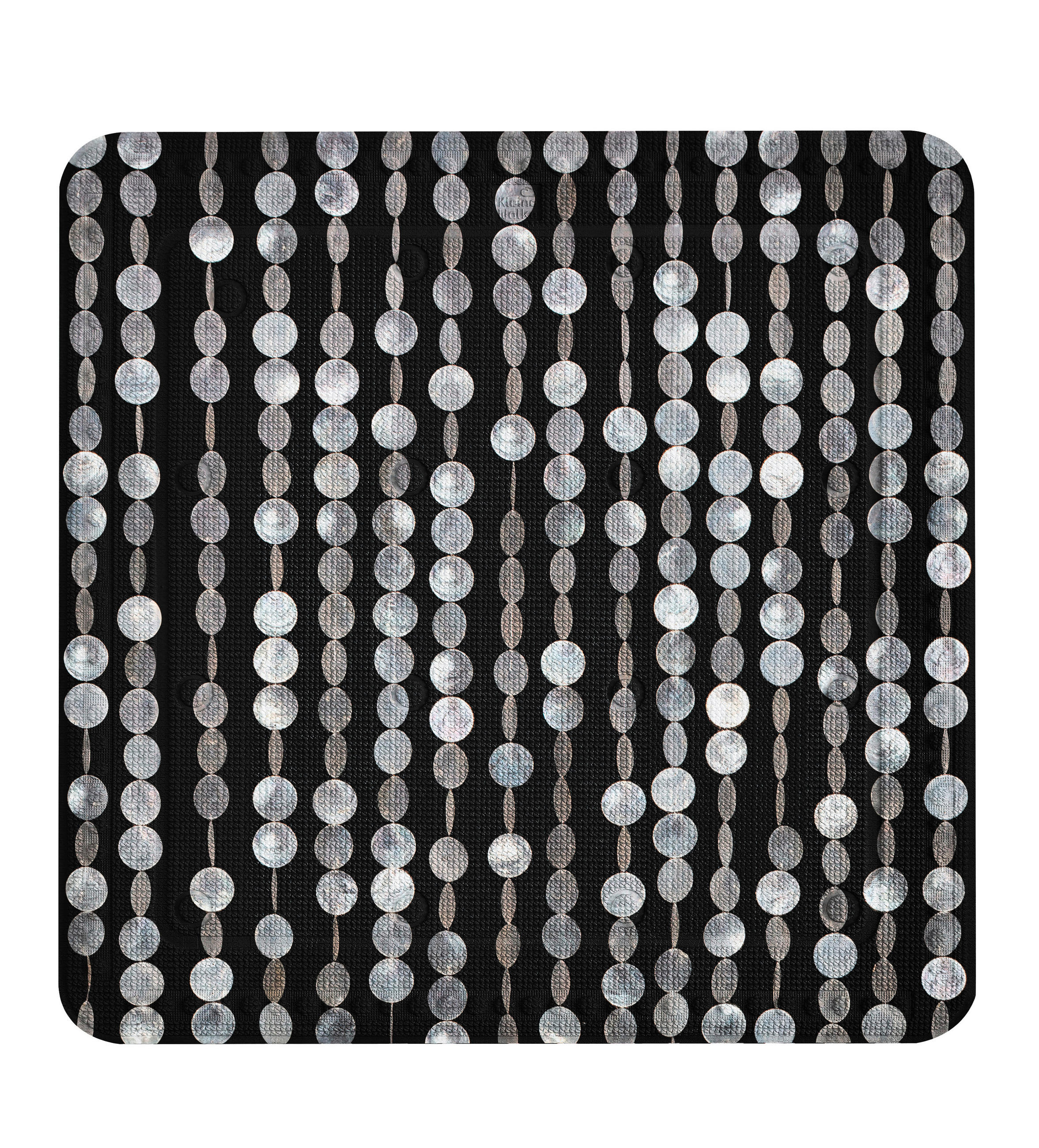 PODLOŽKA DO VANE - čierna, Design, plast (55/55cm) - Kleine Wolke