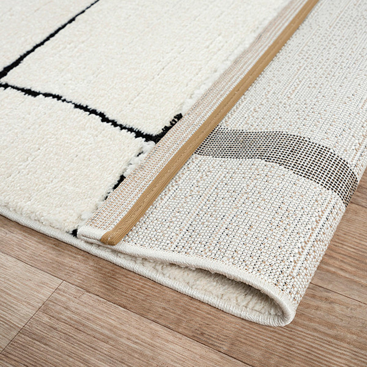 WEBTEPPICH 80/150 cm Elio Creme  - Creme, Basics, Textil (80/150cm)