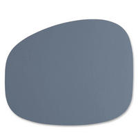 TISCHSET Leder Blau  - Blau, Basics, Leder (40/33/0.2cm)