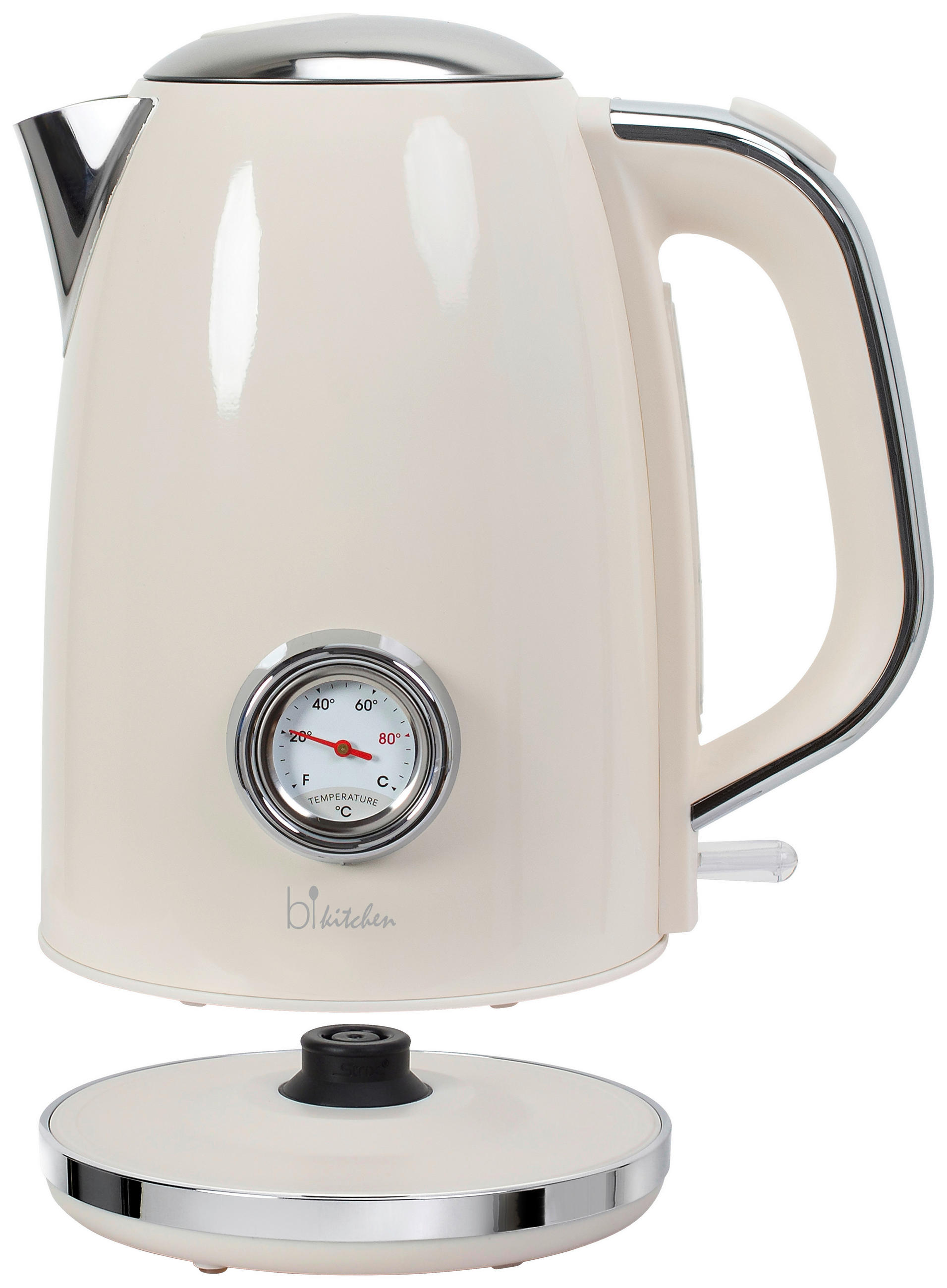 Thumbnail - Silva Schneider Wasserkocher, Weiß, Kunststoff, 22.6x25.2x16.4 cm, automatische Abschaltung, manuelle Trockengehschutz, ...