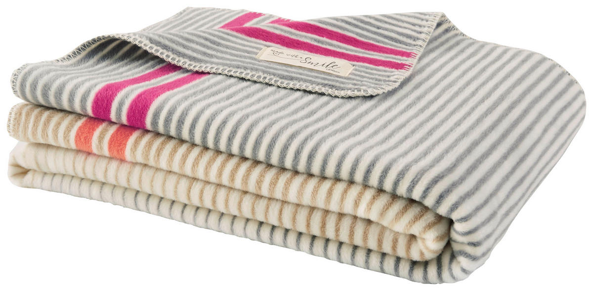 DECKE 150/200 cm  - Multicolor, KONVENTIONELL, Textil (150/200cm) - S. Oliver