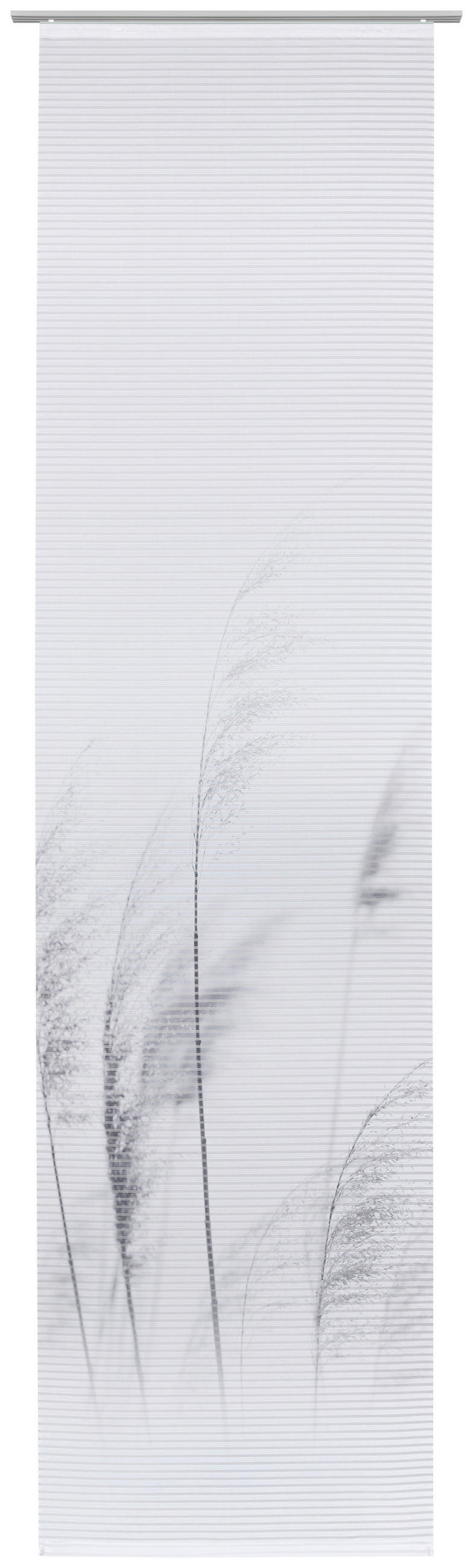 FLÄCHENVORHANG in Grau  - Grau, Design, Textil (60/255cm) - Novel