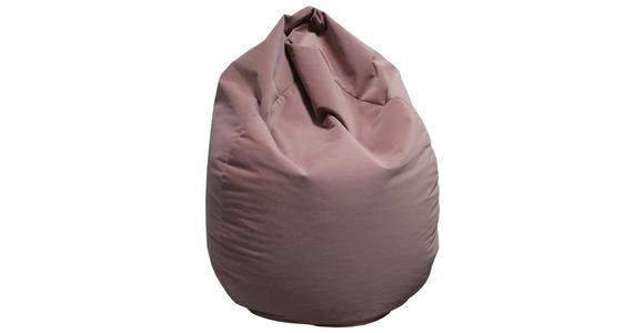 SITZSACK Webstoff 220 L  - Dunkelrosa, KONVENTIONELL, Textil (65/95cm) - Xora