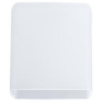 SCHIENENSYSTEM-LEUCHTENSCHIRM URail 7,5/7,5/8 cm   - Weiß, Design, Glas (7,5/7,5/8cm) - Paulmann