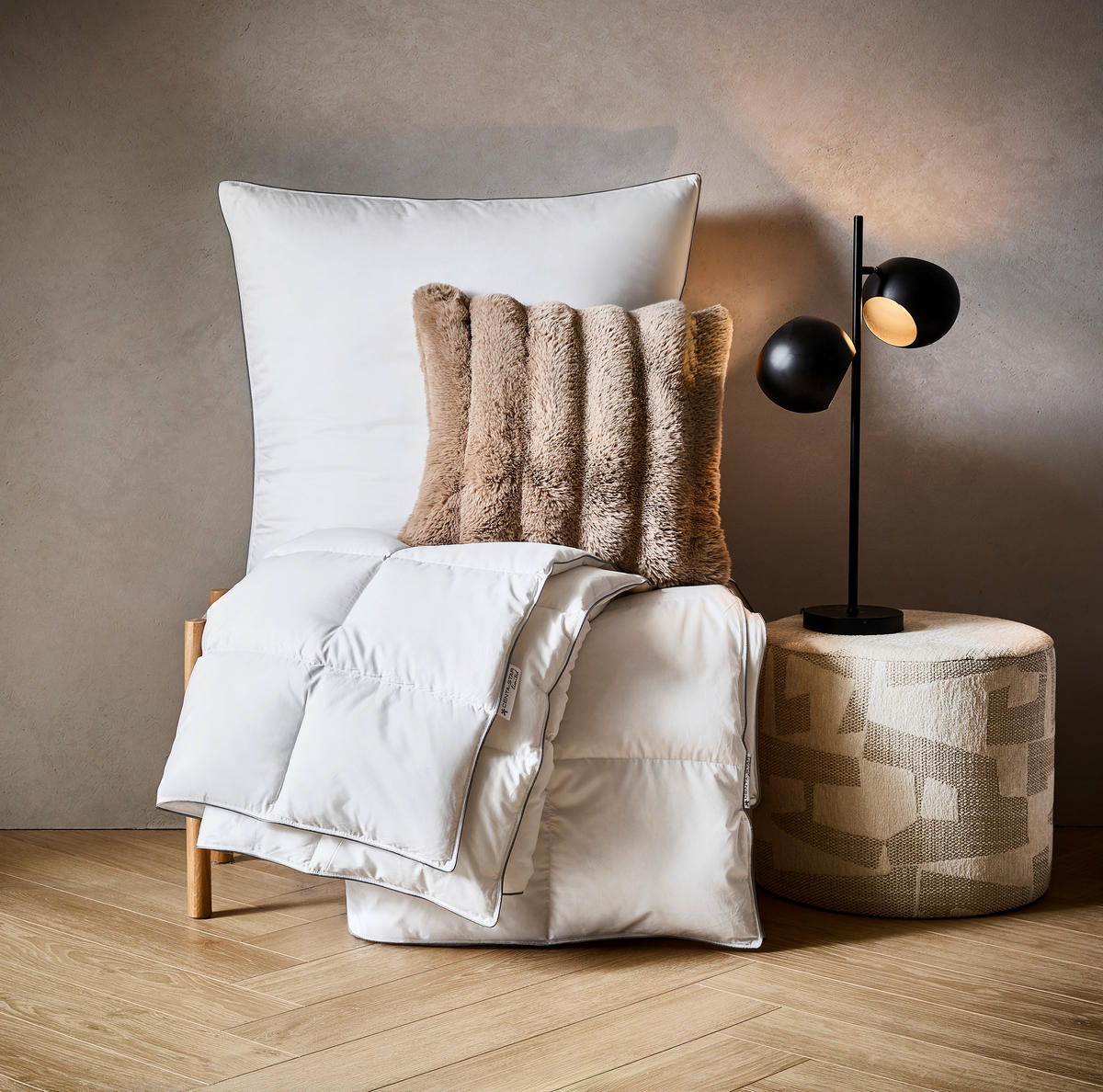 WINTERDECKE  La Lune 135/200 cm 100 % Daunen 100 % Daunen  - Weiß, Basics, Textil (135/200cm) - Centa-Star