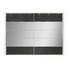 SCHWEBETÜRENSCHRANK 2 -türig Schwarz, Weiß - Chromfarben/Schwarz, Design, Glas/Holzwerkstoff (250/236/67cm) - VENDA