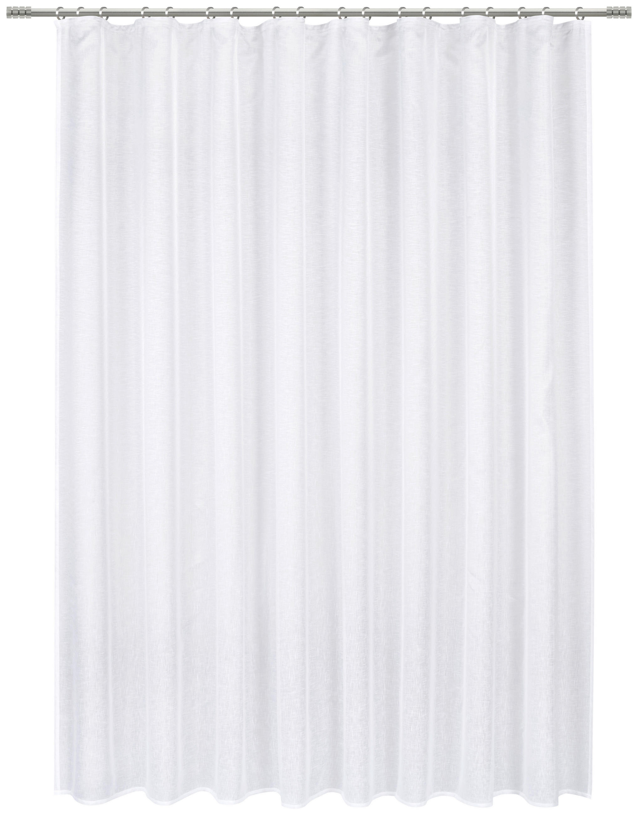 FERTIGSTORE  transparent   300/225 cm  - Weiß, Basics, Textil (300/225cm) - Esposa