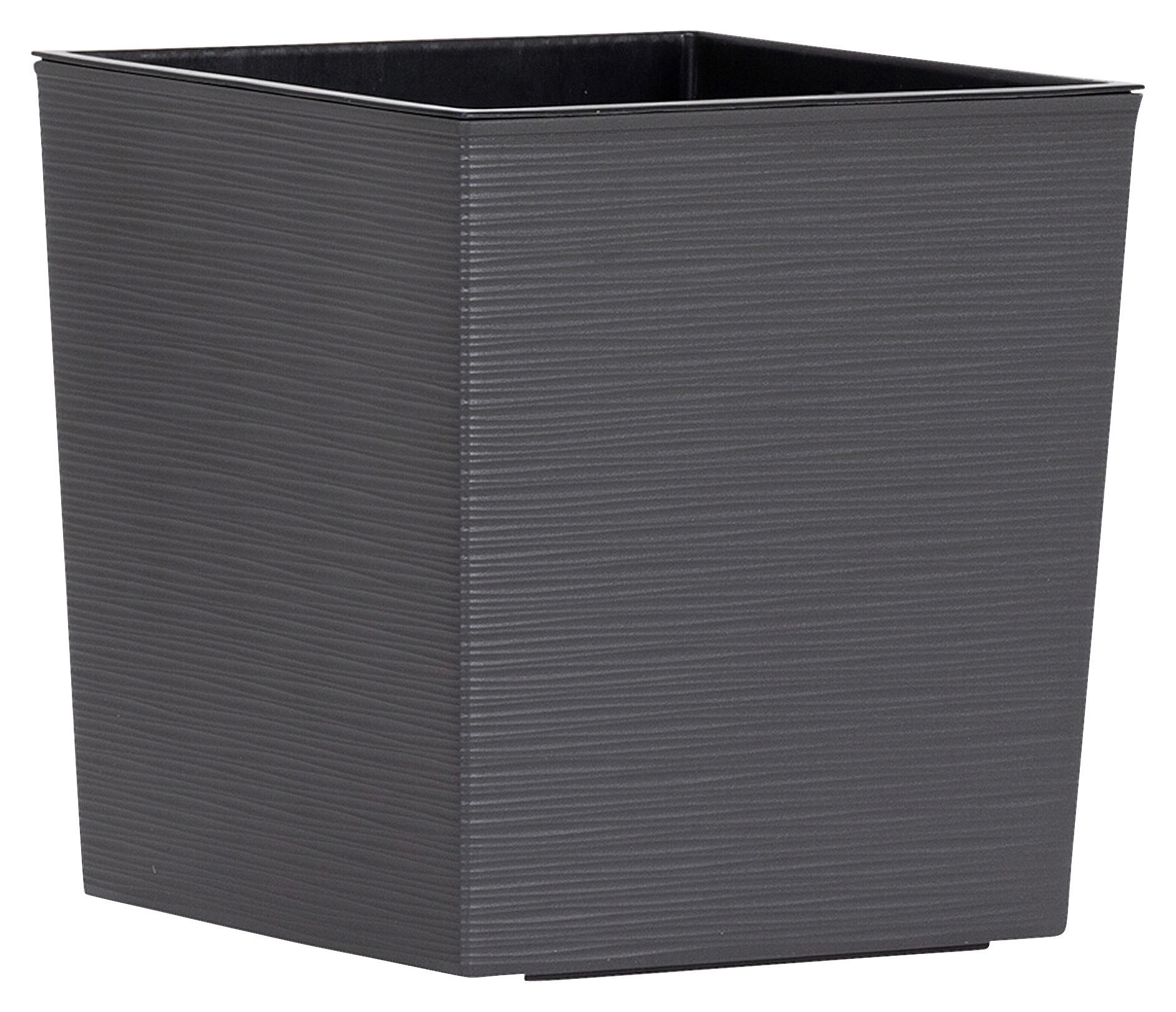 PFLANZENTOPF   - Anthrazit, Basics, Kunststoff (40/41,5/40cm) - Siena Garden