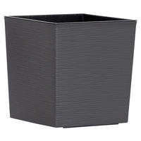 PFLANZENTOPF  - Anthrazit, Basics, Kunststoff (40/41,5/40cm) - Siena Garden