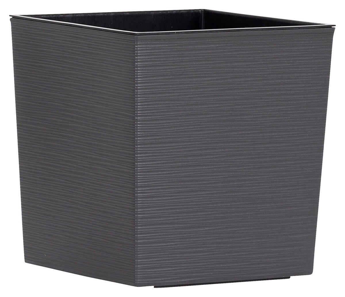PFLANZENTOPF  - Anthrazit, Basics, Kunststoff (40/41,5/40cm) - Siena Garden