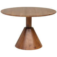 ESSTISCH 115/115/76 cm Echtholz  Holz gastro- und objekttauglich rund Akaziefarben  - Akaziefarben, MODERN, Holz (115/115/76cm) - P & B