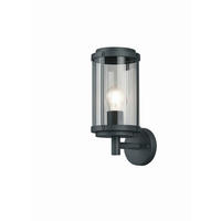 AUSSENWANDLEUCHTE - Klar/Alufarben, Konventionell, Kunststoff/Metall (32,5/14,5/18,5cm) - Trio Leuchten