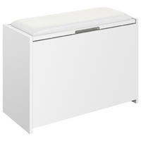 TRUHENBANK 64,2/48/40 cm Weiß Hochglanz  - Weiß Hochglanz, Basics (64,2/48/40cm) - Sadena