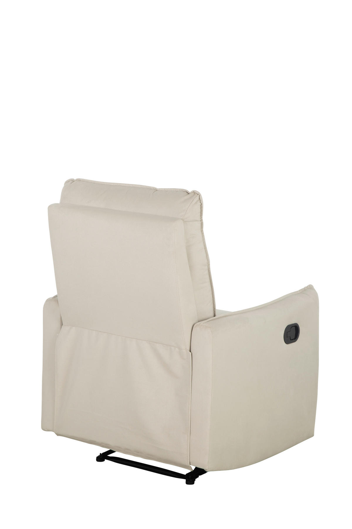 SITZGARNITUR in Samt Beige  - Beige, Konventionell, Textil/Metall (72/102/85.5cm) - P & B