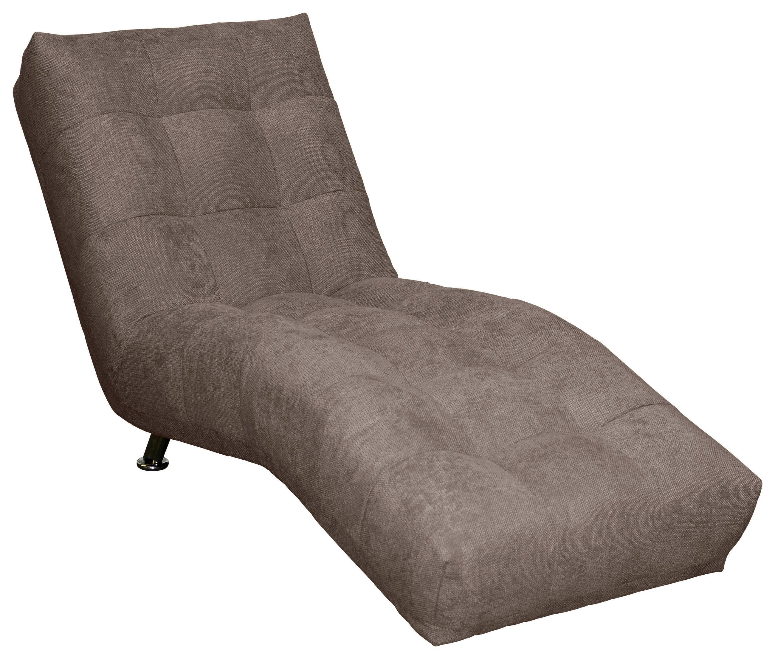 LEŽAJ tekstil  taupe    - boje kroma/taupe, Moderno, tekstil/metal (68/88/164cm) - MID.YOU