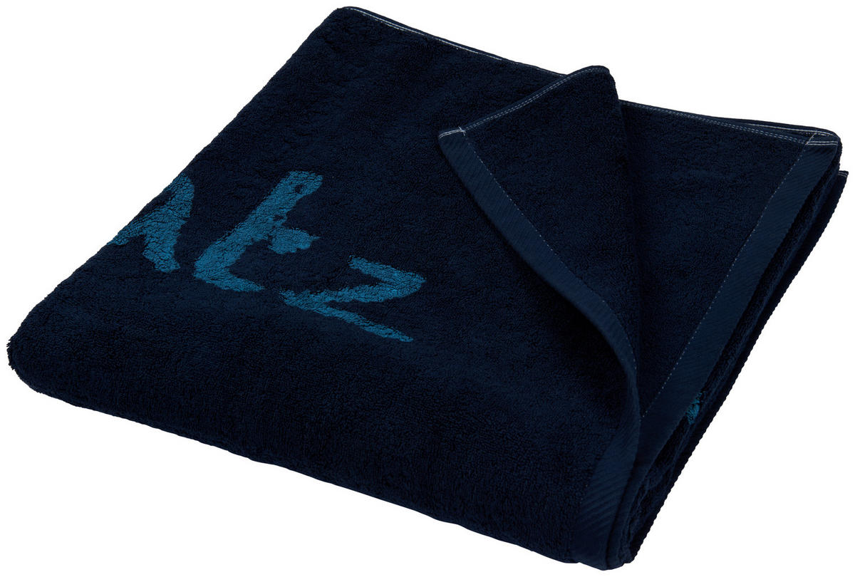 STRANDTUCH Blau 90/180 cm  - Blau, Trend, Textil (90/180cm) - Esposa