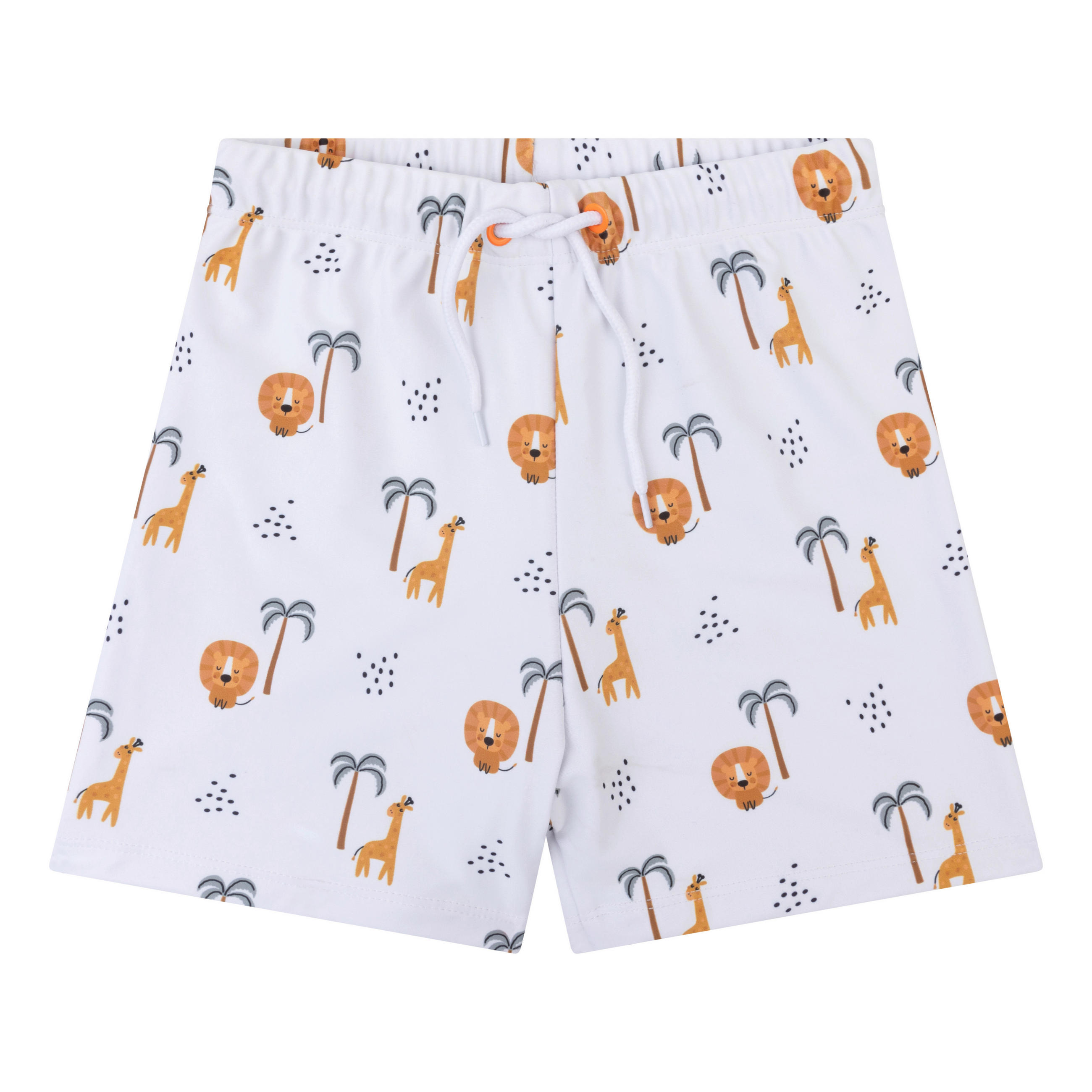 BADEHOSE - Orange/Dunkelblau, Basics, Textil (74/80null)